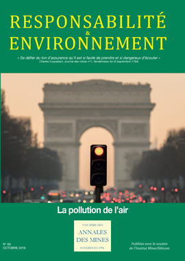 Responsabilité et Environnement n° 96 - octobre 2019- La pollution de l'air