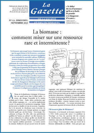 La Gazette de la société et des techniques  n° 123 - Septembre 2023