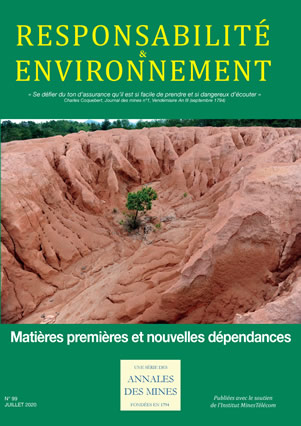 Responsabilité & Environnement - N° 97 - Janvier 2020 - Le nucléaire civil, enjeux et débats