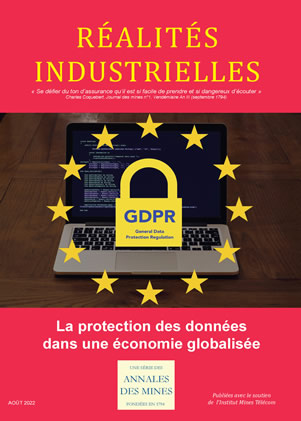 Réalités Industrielles - Août 2022 - La protection des données dans une économie globalisée