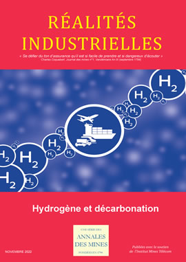 Réalités Industrielles - Novembre 2022 - Hydrogène et carbonation